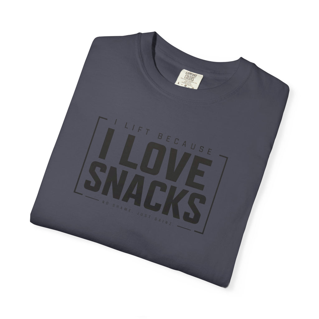 I Lift Because I Love Snacks TShirt