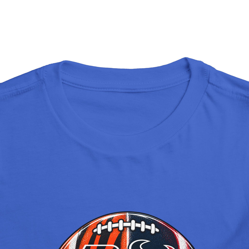Toddler Split Team Football Tee