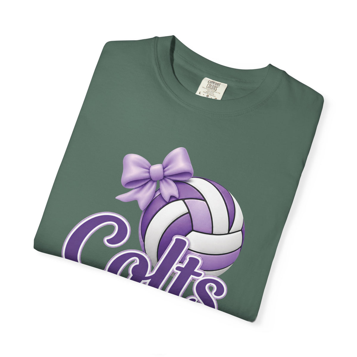 Colts Volleyball Purple Tee