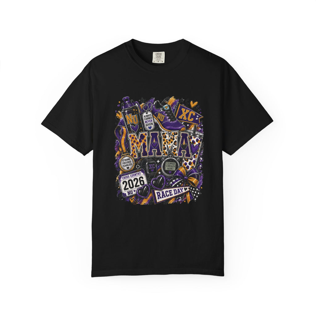XC Mama Race Day TShirt 2026 Cross Country Mom Support Tee