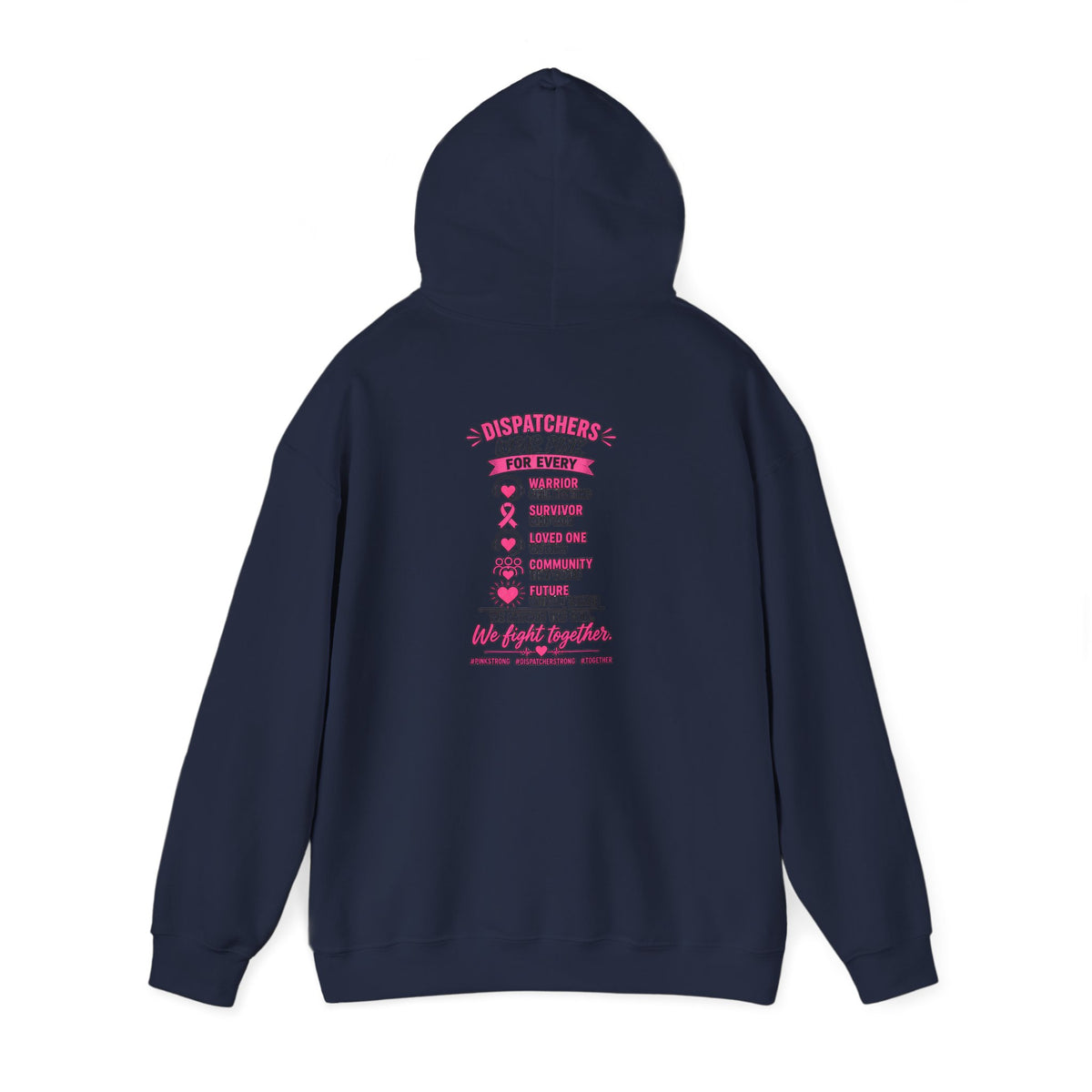 Breast Cancer Support 911 Dispatcher Hoodie