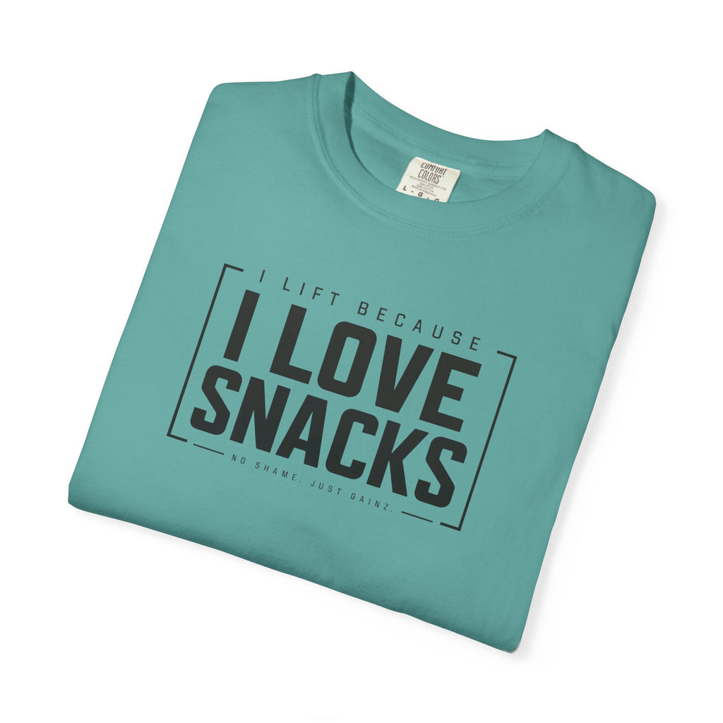 I Lift Because I Love Snacks TShirt