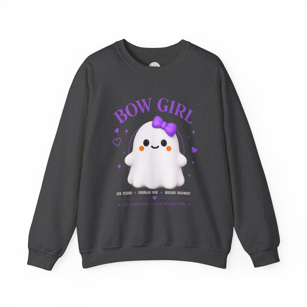 Bow Girl™ Ghost Crewneck Sweatshirt Pullover