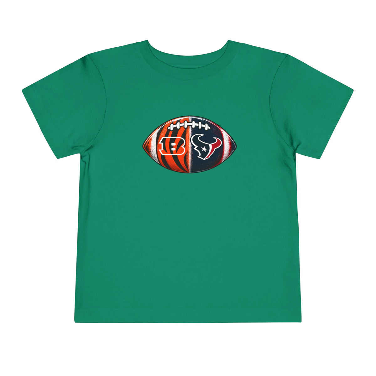 Toddler Split Team Football Tee