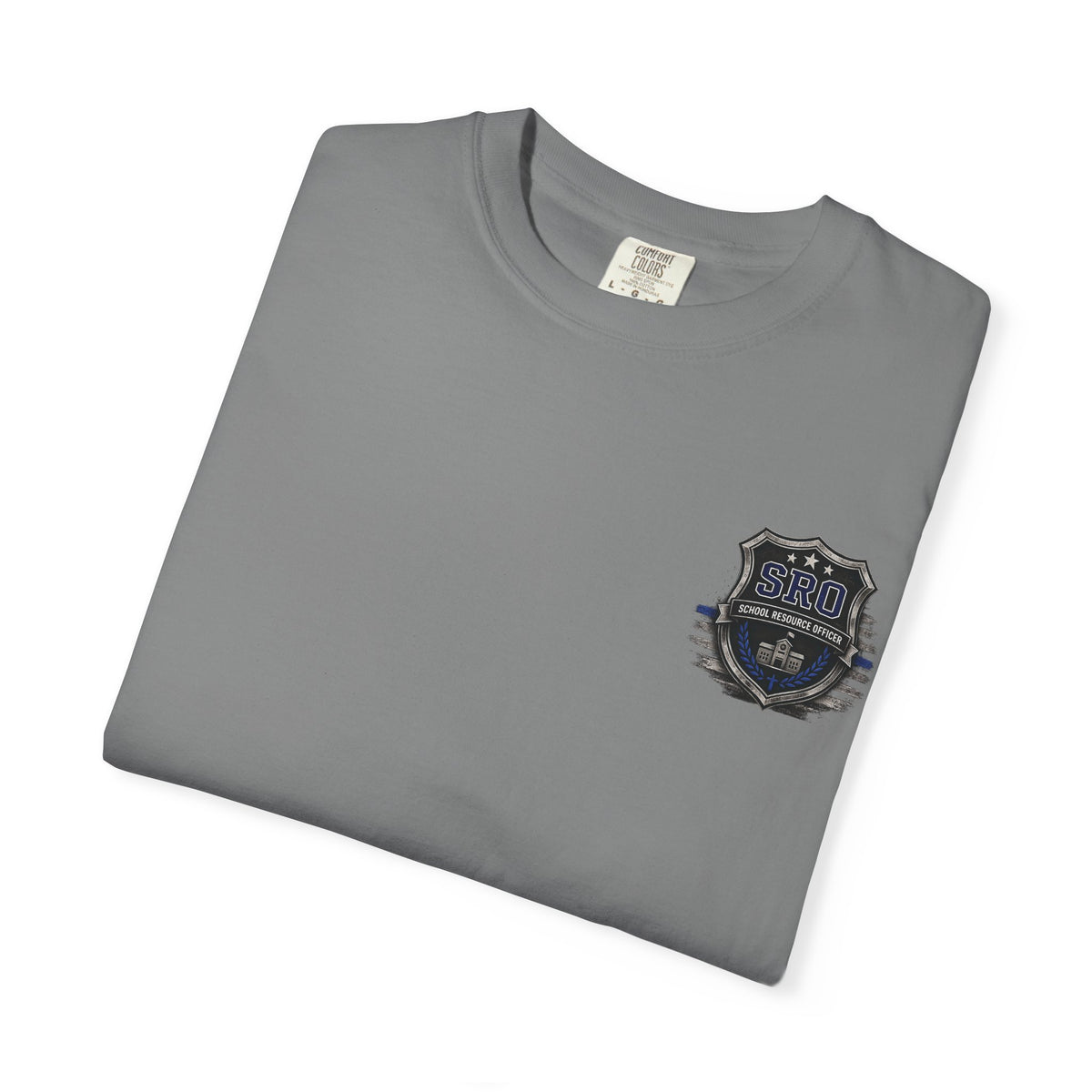 School Resource Officer Tribute T-Shirt — "SRO"
