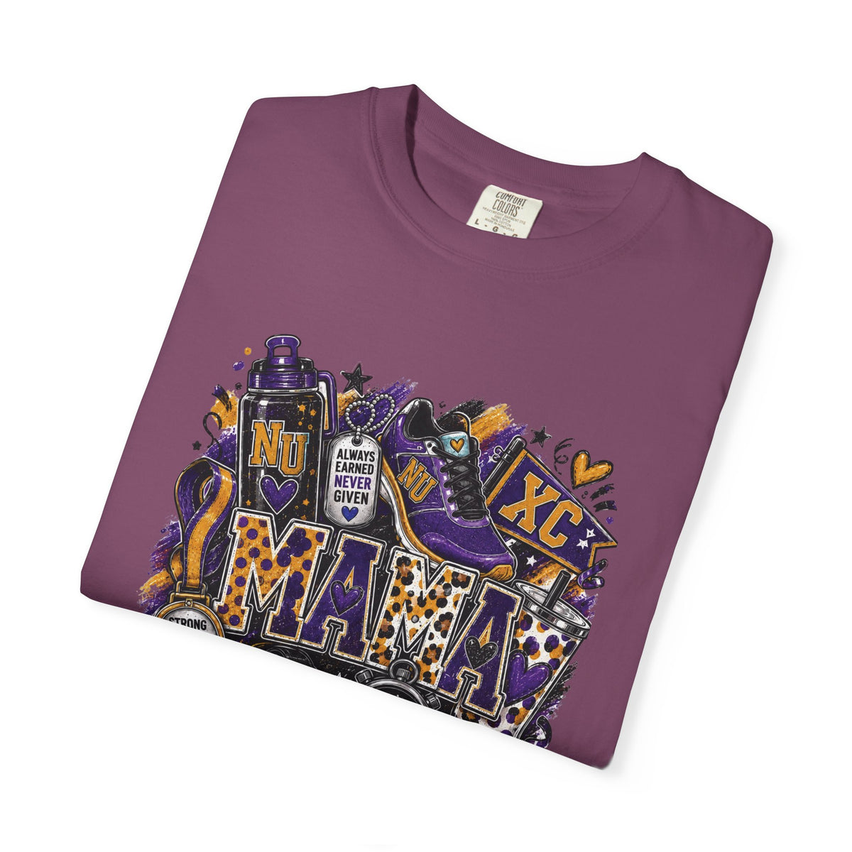 XC Mama Race Day TShirt 2026 Cross Country Mom Support Tee