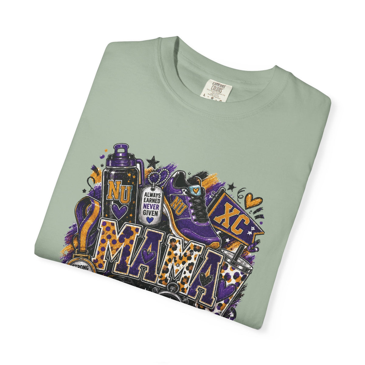 XC Mama Race Day TShirt 2026 Cross Country Mom Support Tee