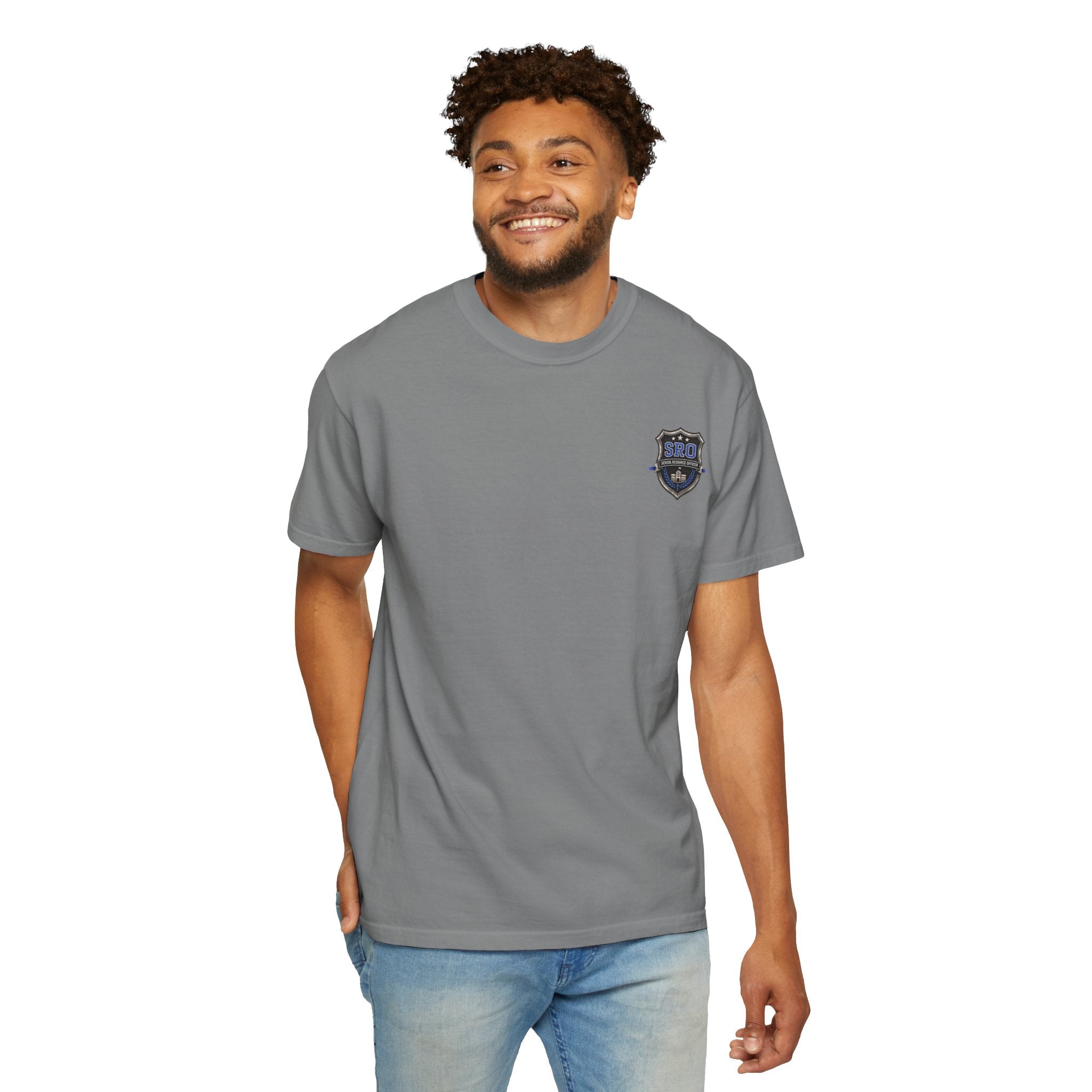 School Resource Officer Tribute T-Shirt — "Then I Heard His Voice Saying: Whom Shall I Send?"