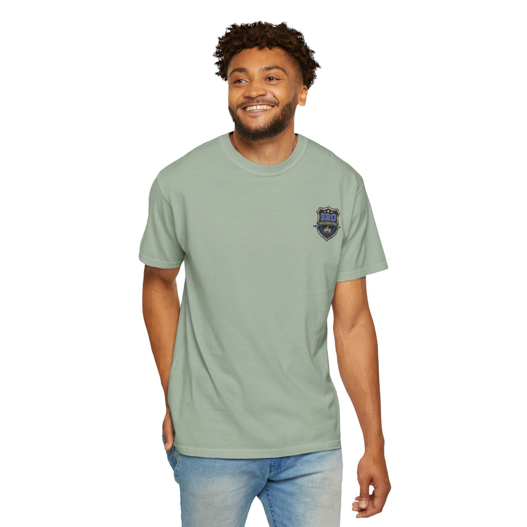 School Resource Officer Tribute T-Shirt — "Then I Heard His Voice Saying: Whom Shall I Send?"