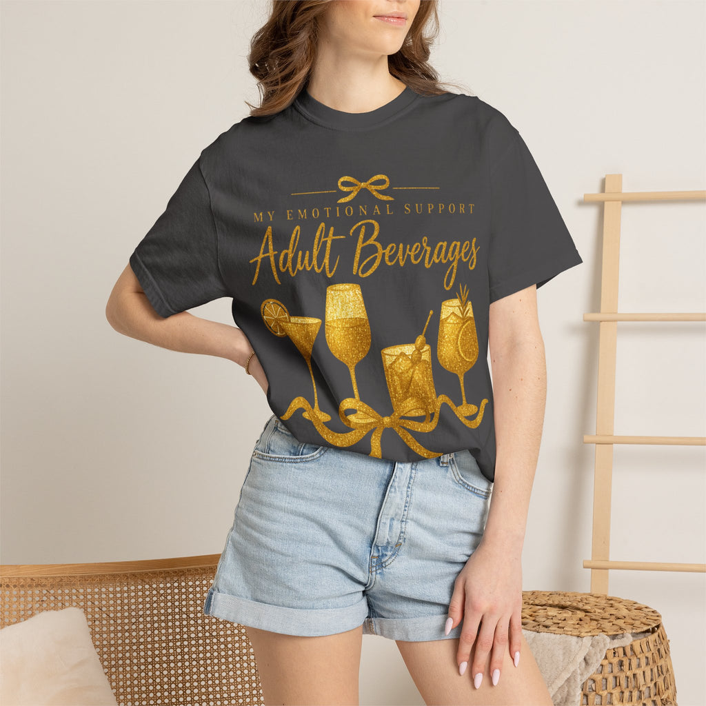 My Emotional Support Drinks Graphic Tee