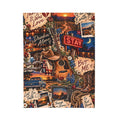 Rustic Country Collage Throw