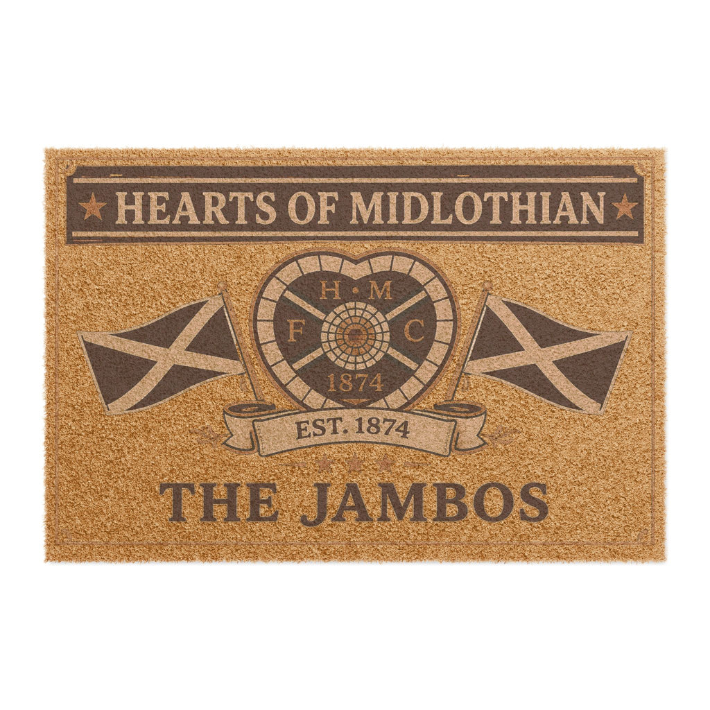 Hearts of Midlothian Doormat — The Jambos Welcome Mat