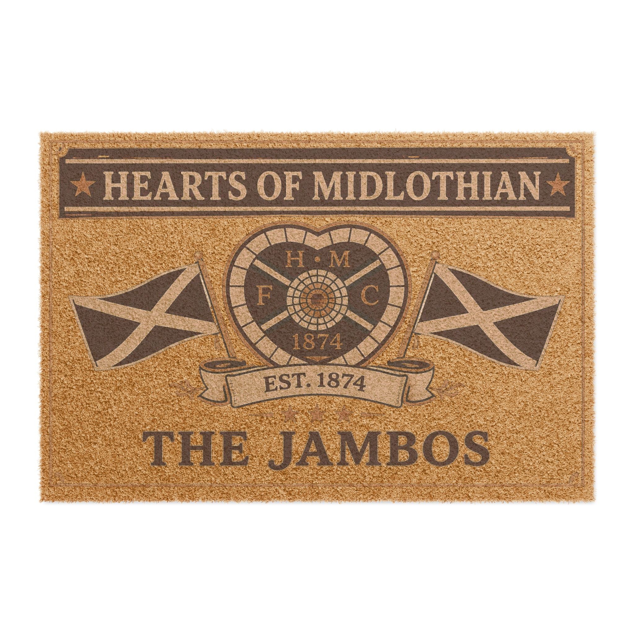 Hearts of Midlothian Doormat — The Jambos Welcome Mat