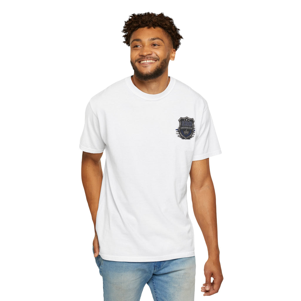 School Resource Officer Tribute T-Shirt — "SRO"
