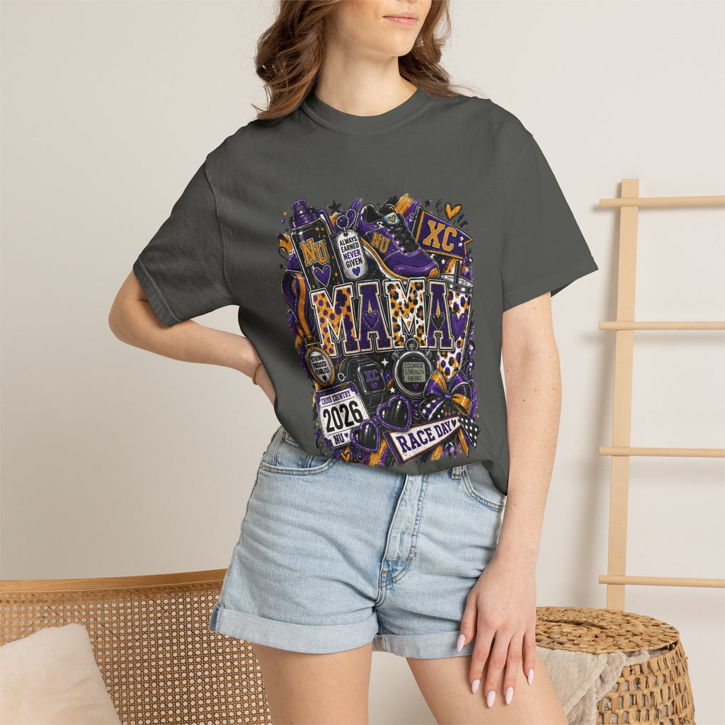 XC Mama Race Day TShirt 2026 Cross Country Mom Support Tee