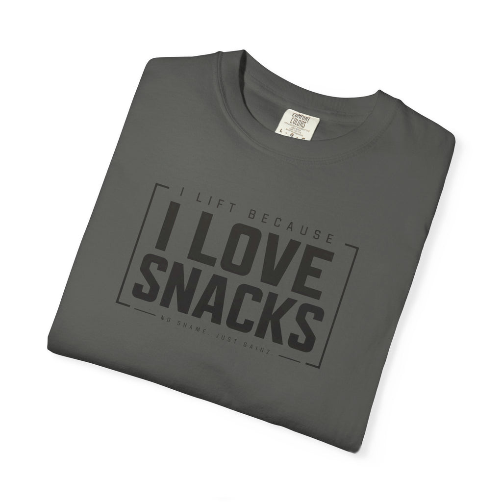 I Lift Because I Love Snacks TShirt