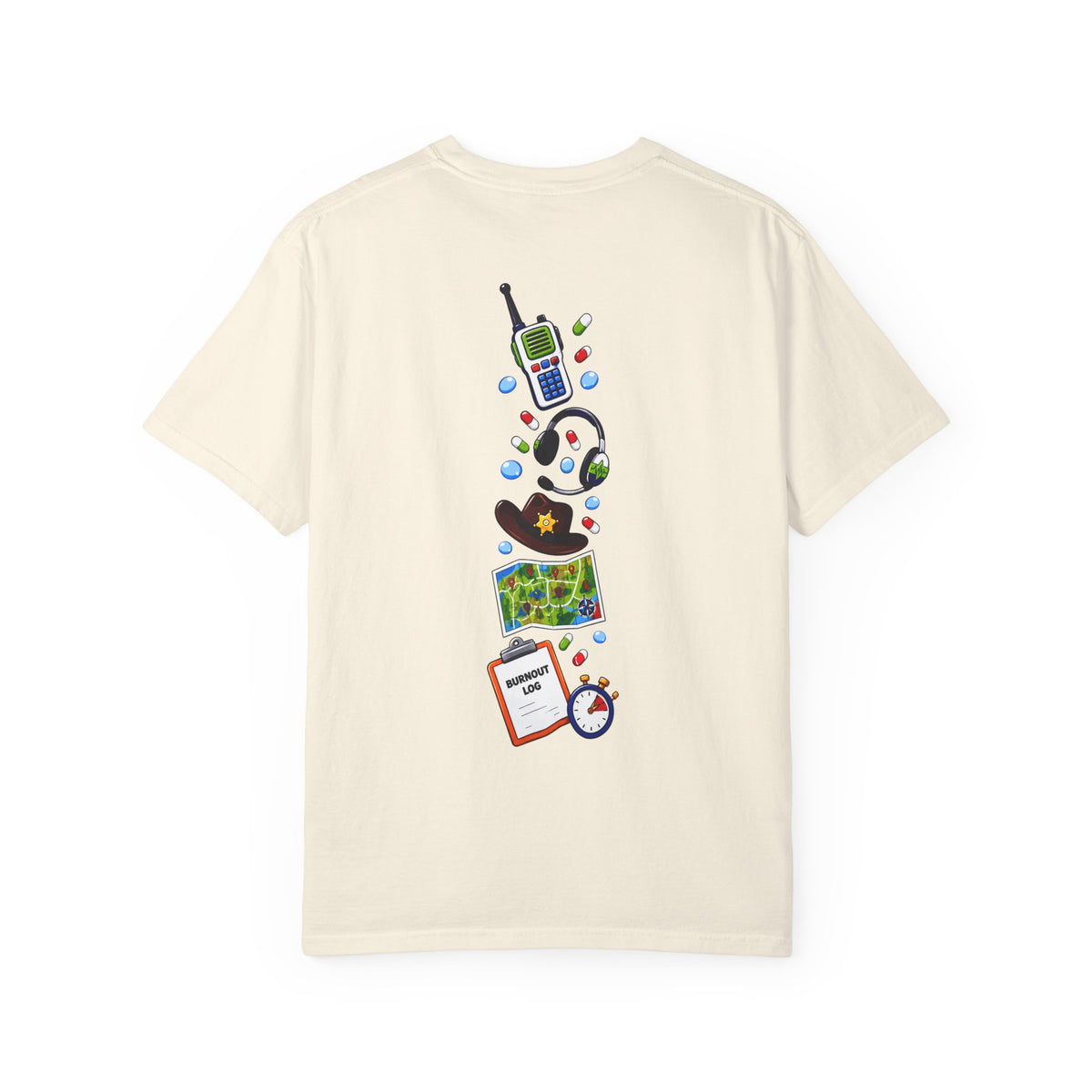 Dispatcher Story TShirt 911 Dispatcher Rescue Radio Call Center Tee