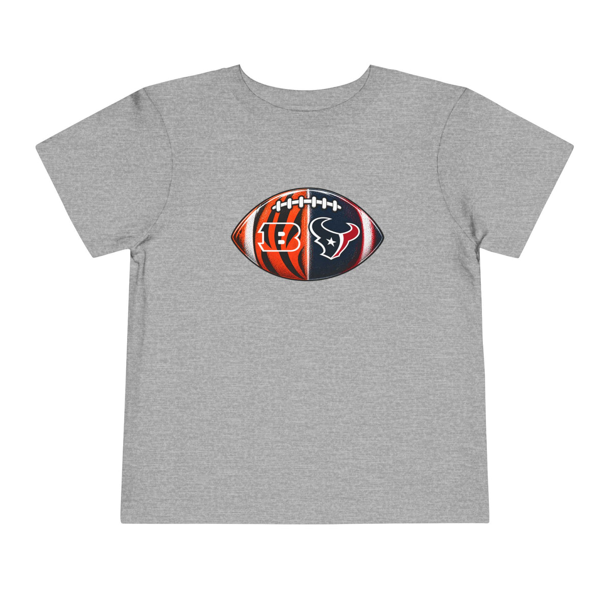 Toddler Split Team Football Tee