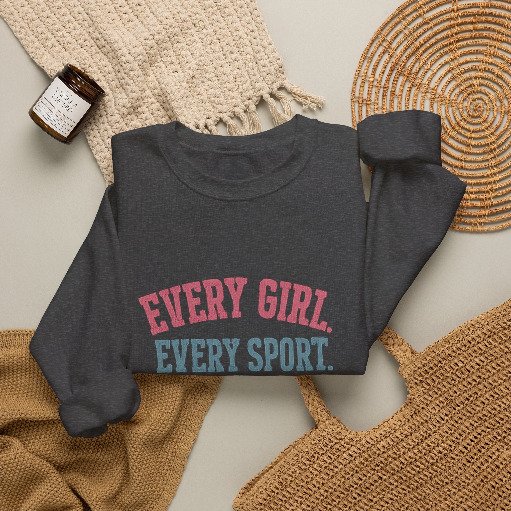 Stand Together™ Unisex Crewneck Sweatshirt | Every Girl. Every Sport. Every Opportunity.