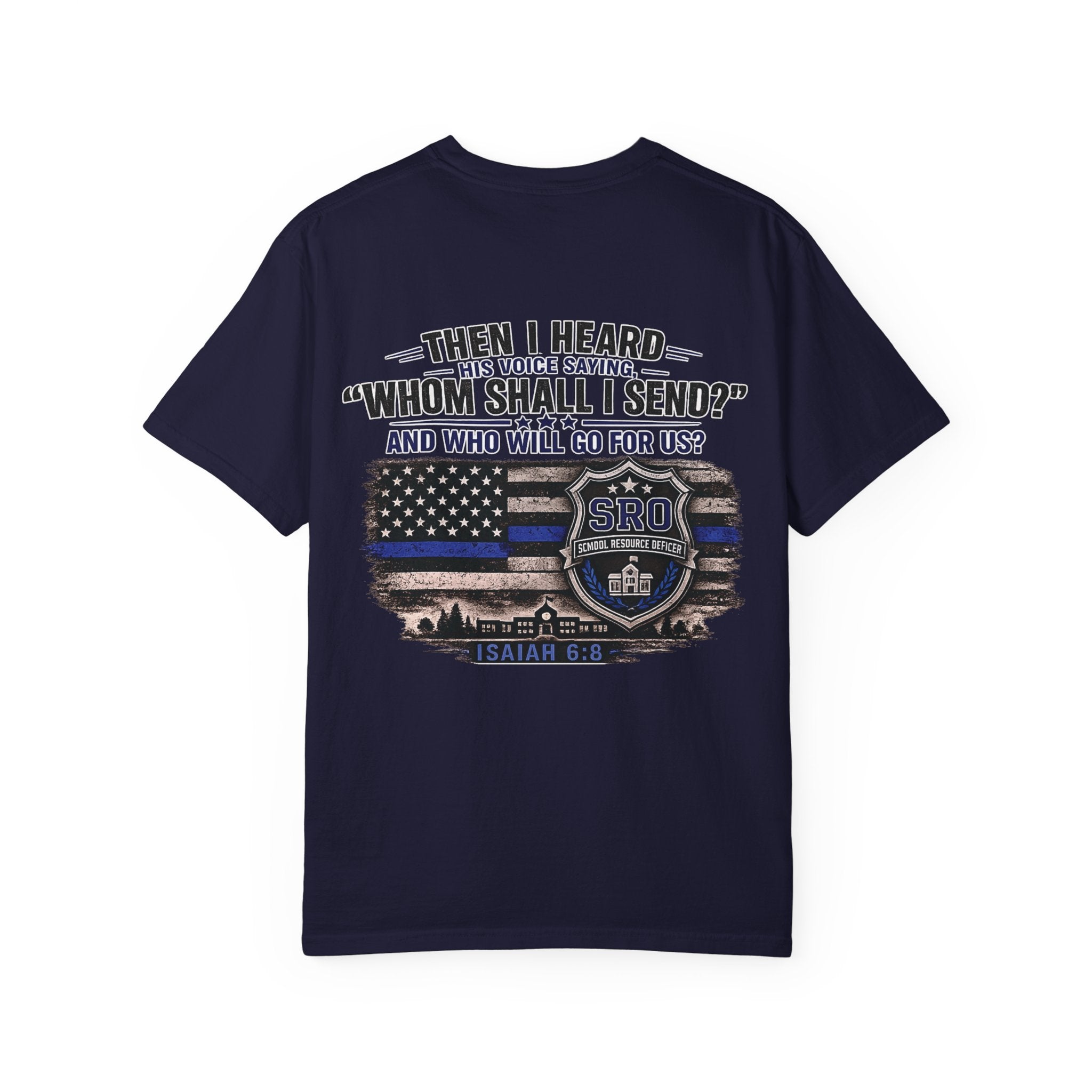 School Resource Officer Tribute T-Shirt — "SRO"