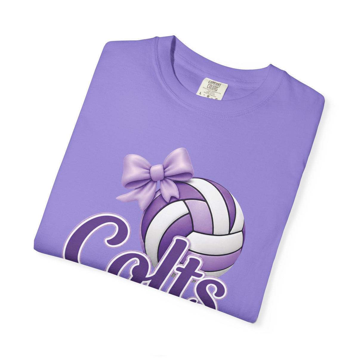 Colts Volleyball Purple Tee