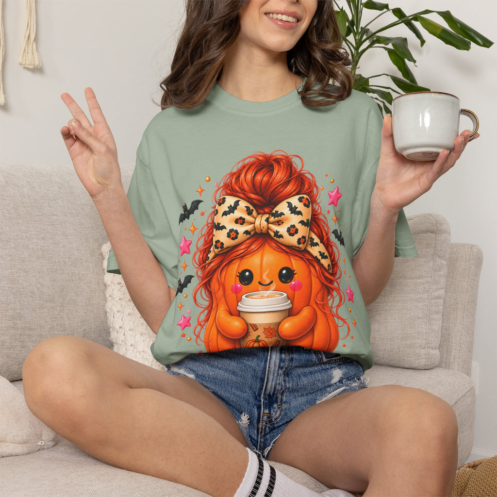 Pumpkin Spice T-Shirt – Cute Fall Coffee Graphic Tee