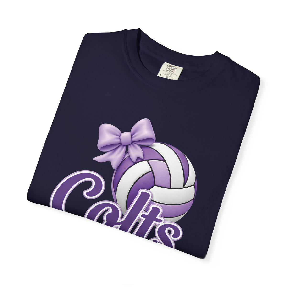 Colts Volleyball Purple Tee
