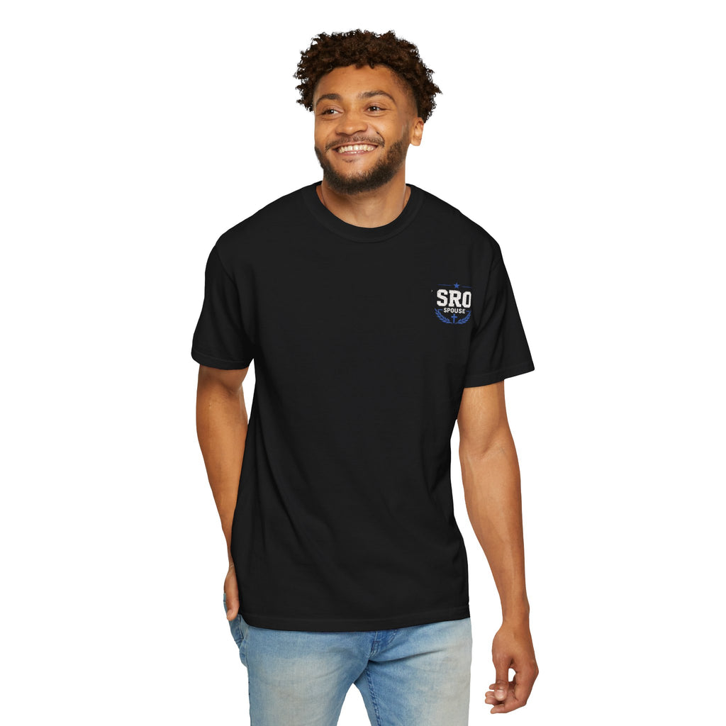 SPOUSE School Resource Officer Tribute T-Shirt — "Then I Heard His Voice Saying: Whom Shall I Send?"