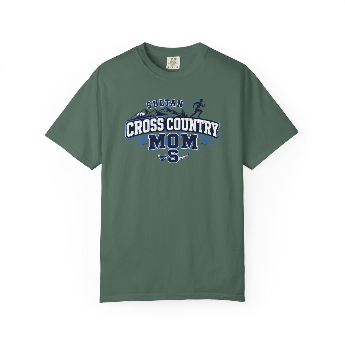 Cross Country Mom TShirt Sultan High School Running Team Tee