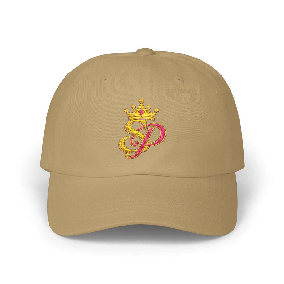 Crowned SP Embroidered Monogram Hat