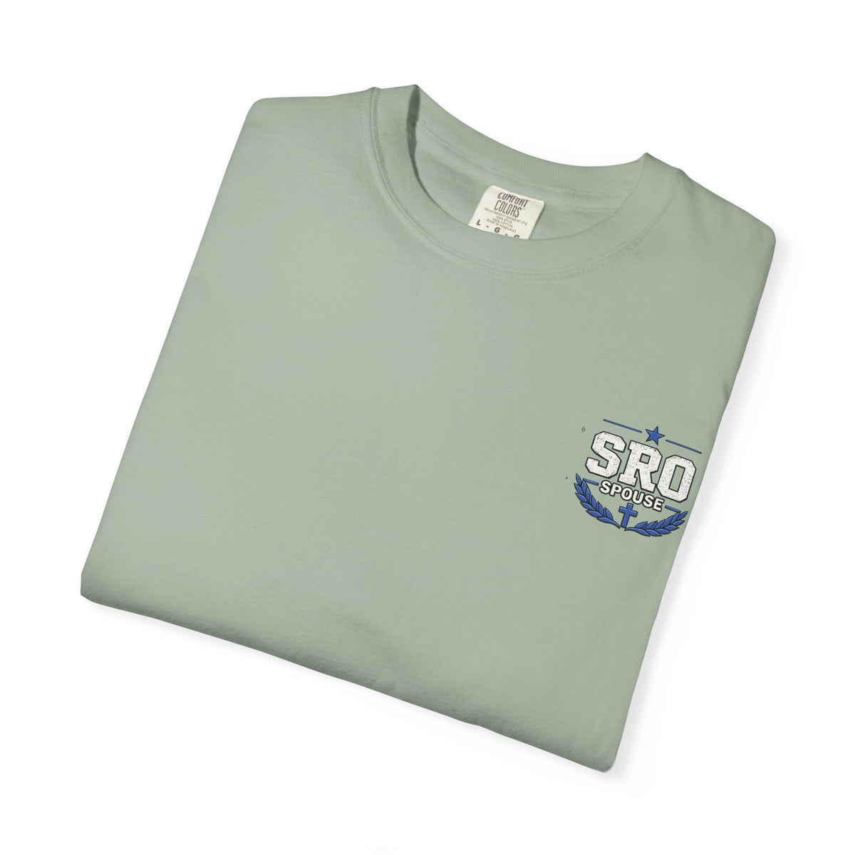 SPOUSE School Resource Officer Tribute T-Shirt — "Then I Heard His Voice Saying: Whom Shall I Send?"