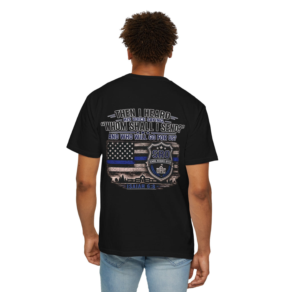 School Resource Officer Tribute T-Shirt — "SRO"