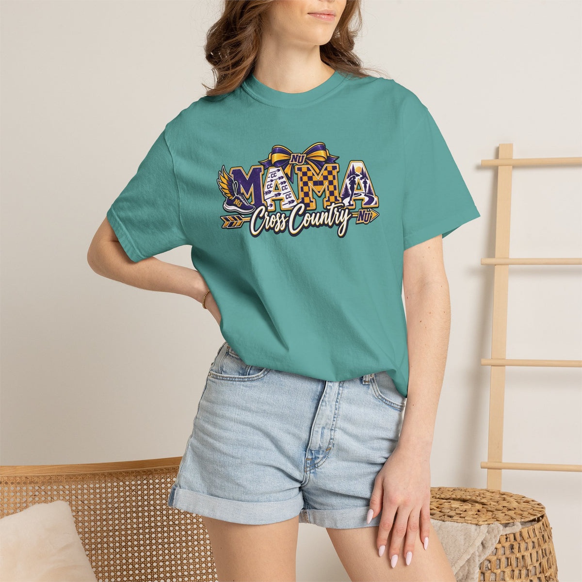 Mama Cross Country NU Tee