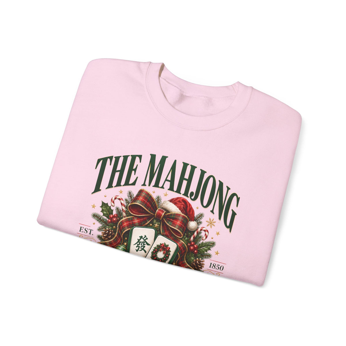 Mahjong Social Club Crewneck - CHRISTMAS