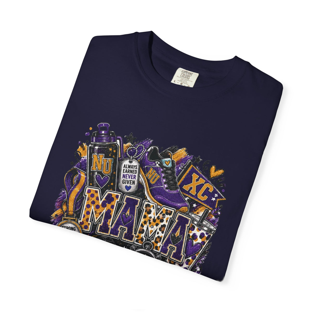 XC Mama Race Day TShirt 2026 Cross Country Mom Support Tee