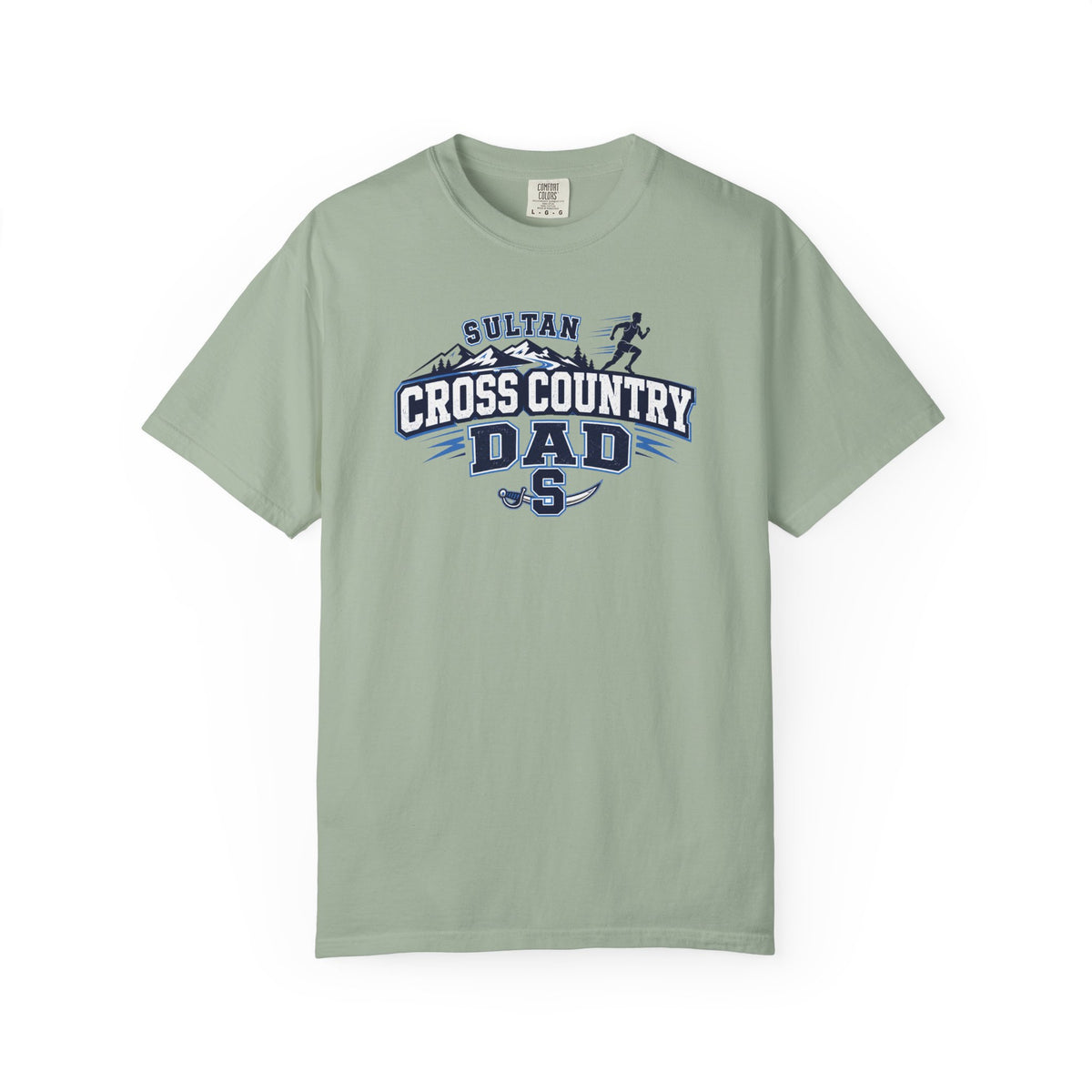 Cross Country Dad TShirt Sultan High School Running Team Tee