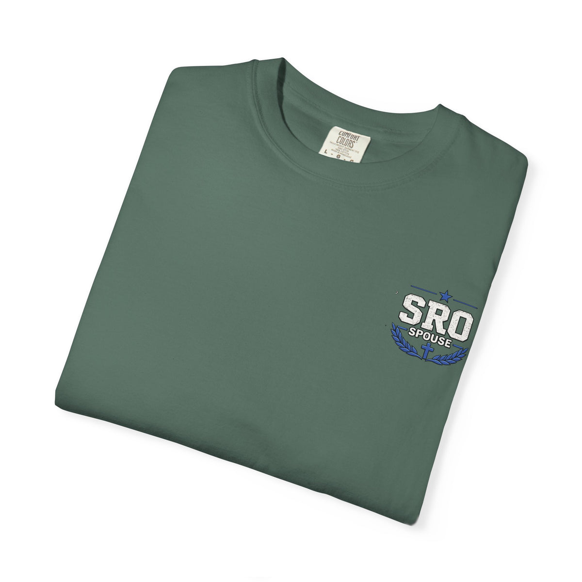 SPOUSE School Resource Officer Tribute T-Shirt — "Then I Heard His Voice Saying: Whom Shall I Send?"