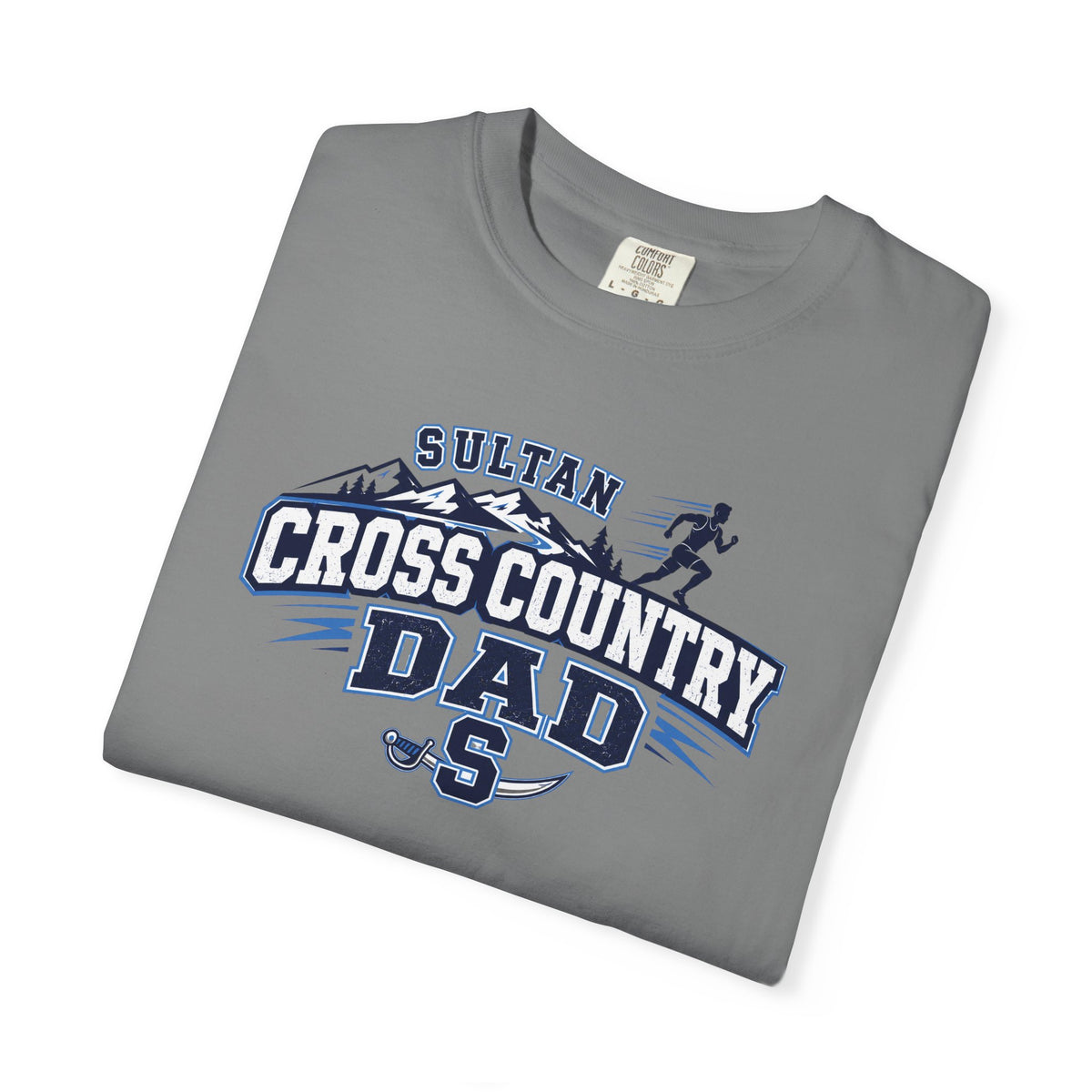 Cross Country Dad TShirt Sultan High School Running Team Tee