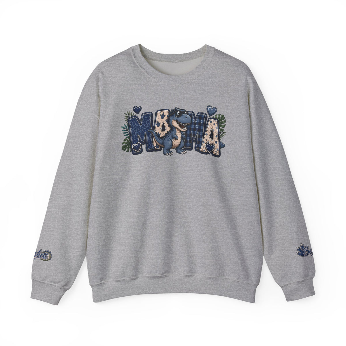 MAMA Crewneck Sweatshirt (personalized) BOY DINO - BECKETT