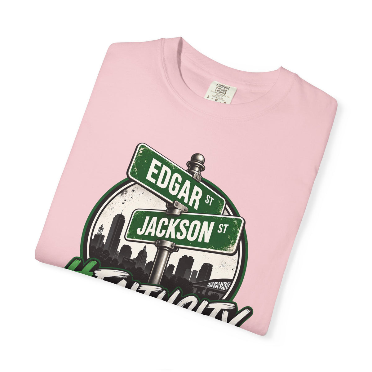 FaithCity Edgar Jackson Street Sign Skyline Tee