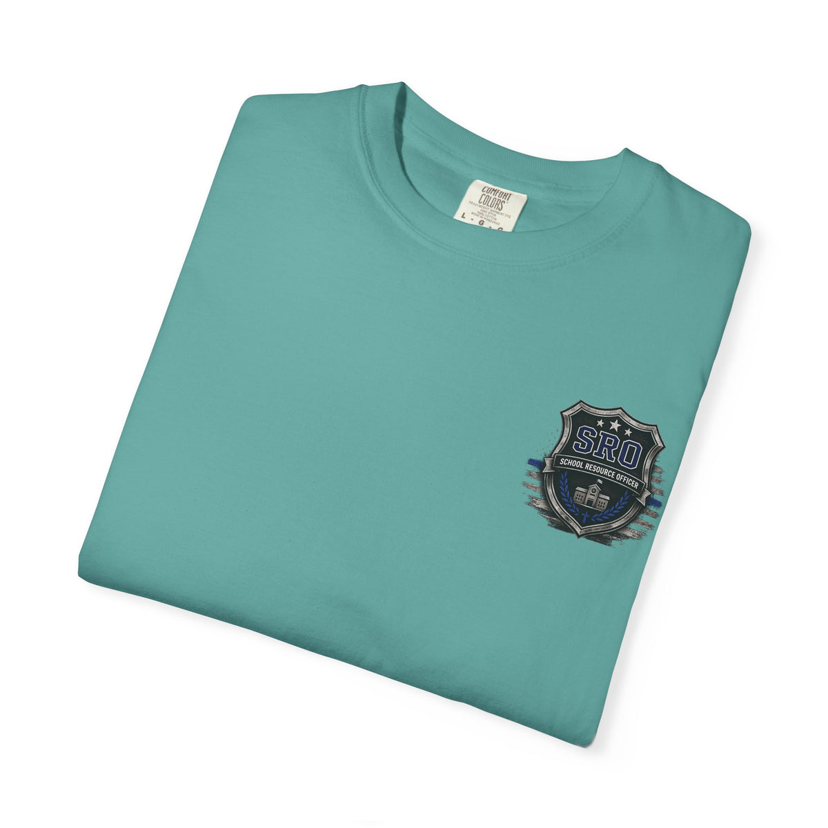 School Resource Officer Tribute T-Shirt — "SRO"