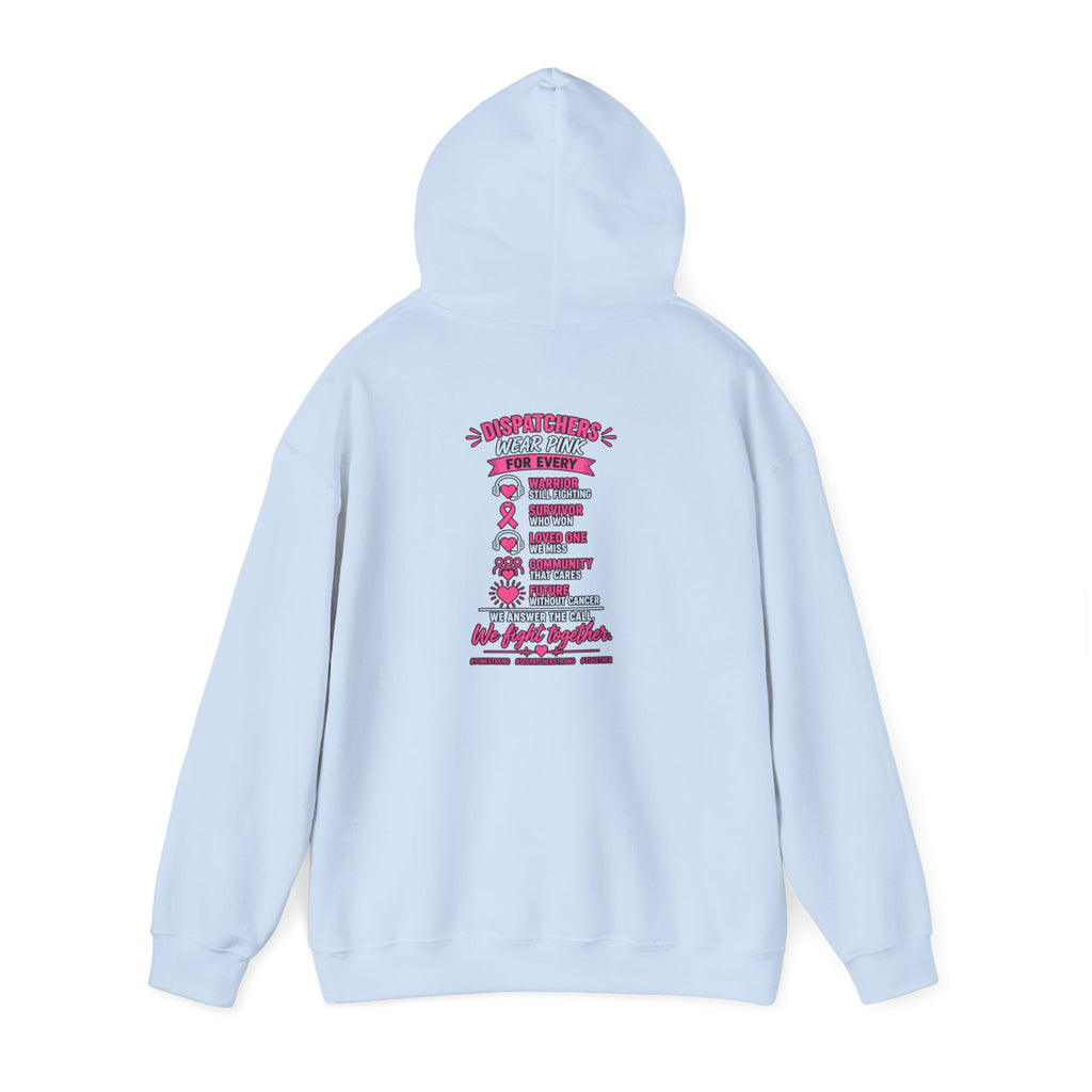 Breast Cancer Support 911 Dispatcher Hoodie