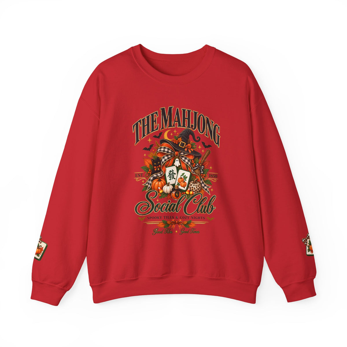 Mahjong Social Club Crewneck - FALL