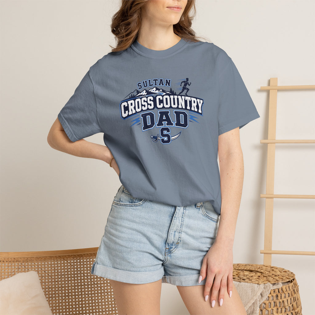 Cross Country Dad TShirt Sultan High School Running Team Tee