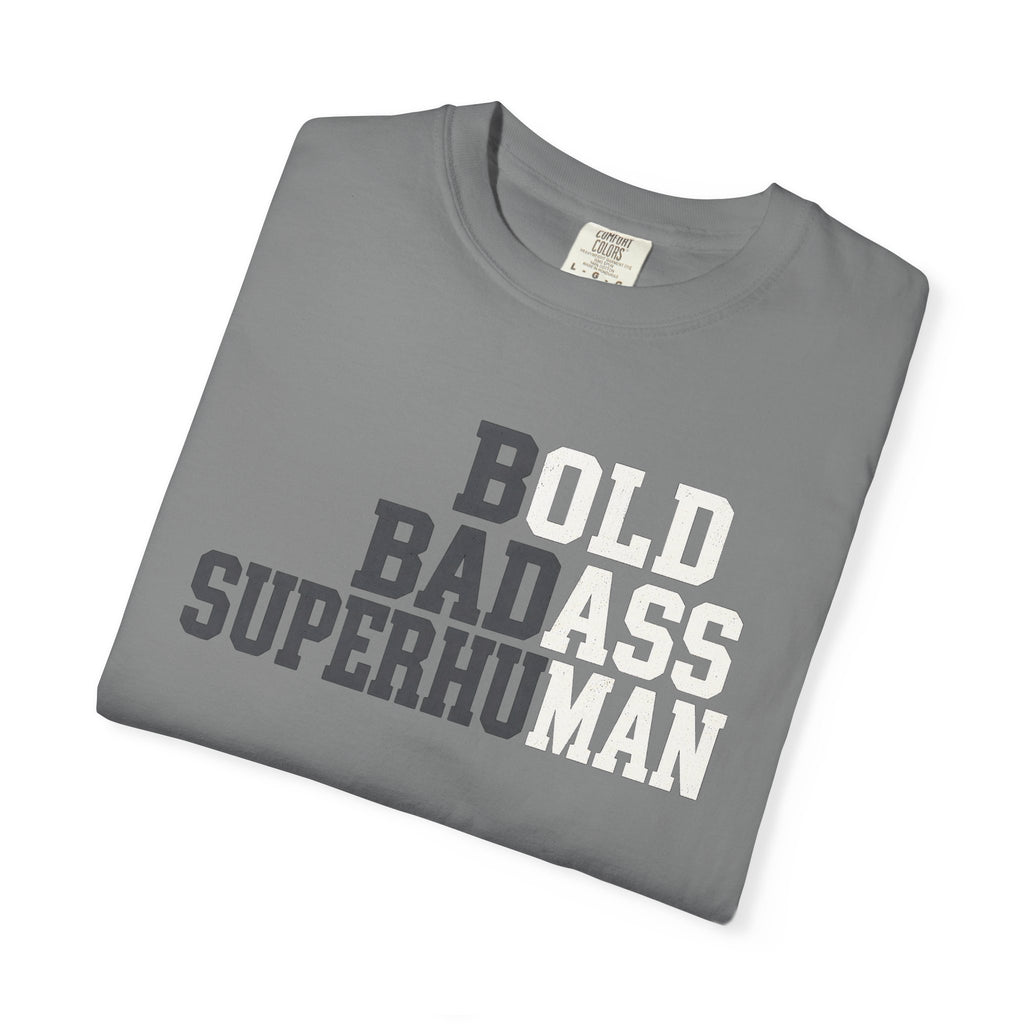 Old Badass Superhuman T-Shirt — Funny Retro Gift for Men, Dad & Birthday