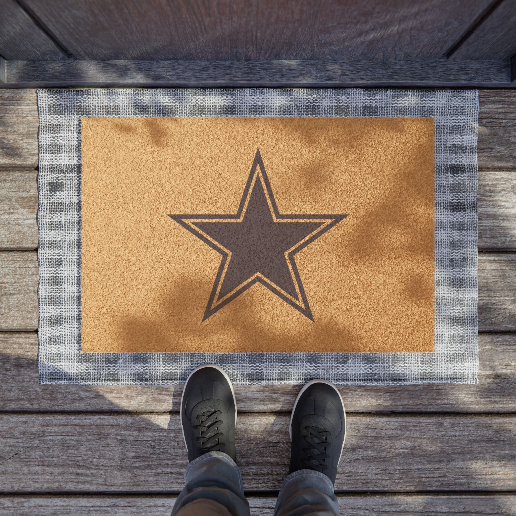 Cowboys Star Doormat — NFL Team Welcome Mat