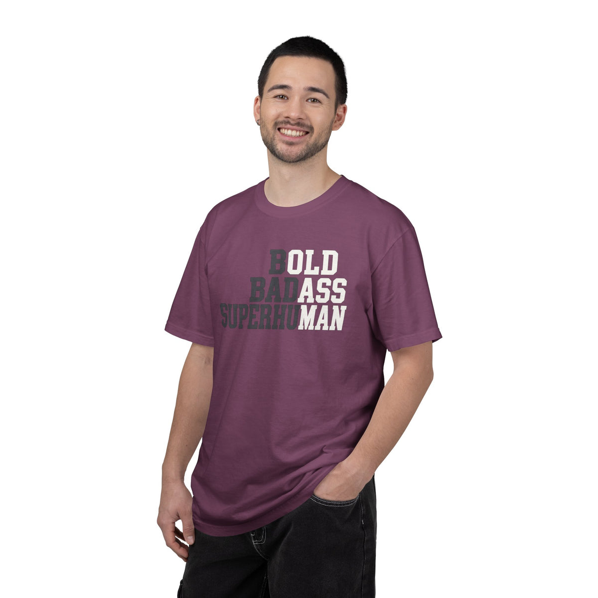 Old Badass Superhuman T-Shirt — Funny Retro Gift for Men, Dad & Birthday