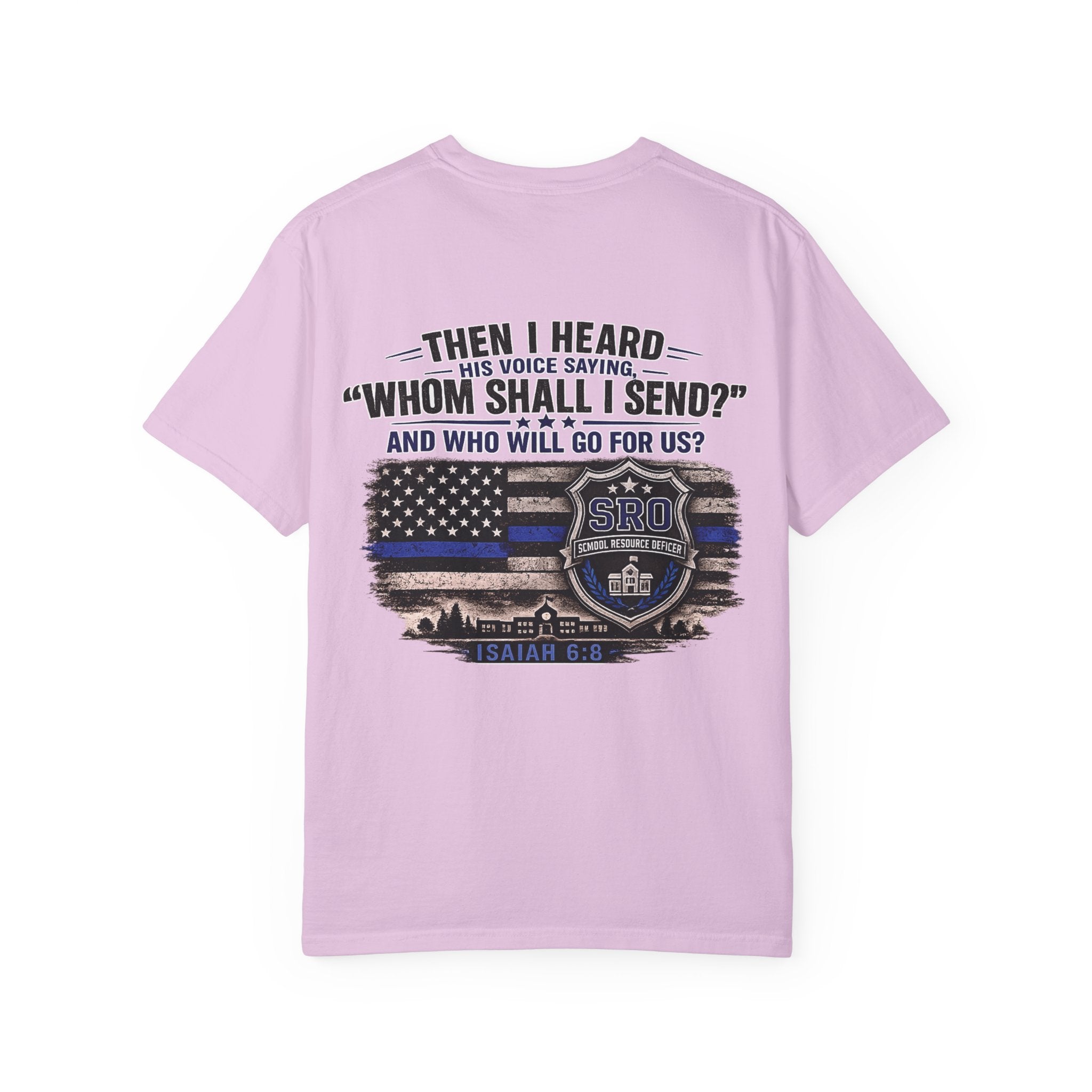 School Resource Officer Tribute T-Shirt — "SRO"