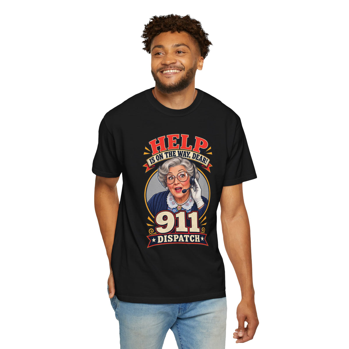 911 Dispatcher Help Is On The Way Dear Tee