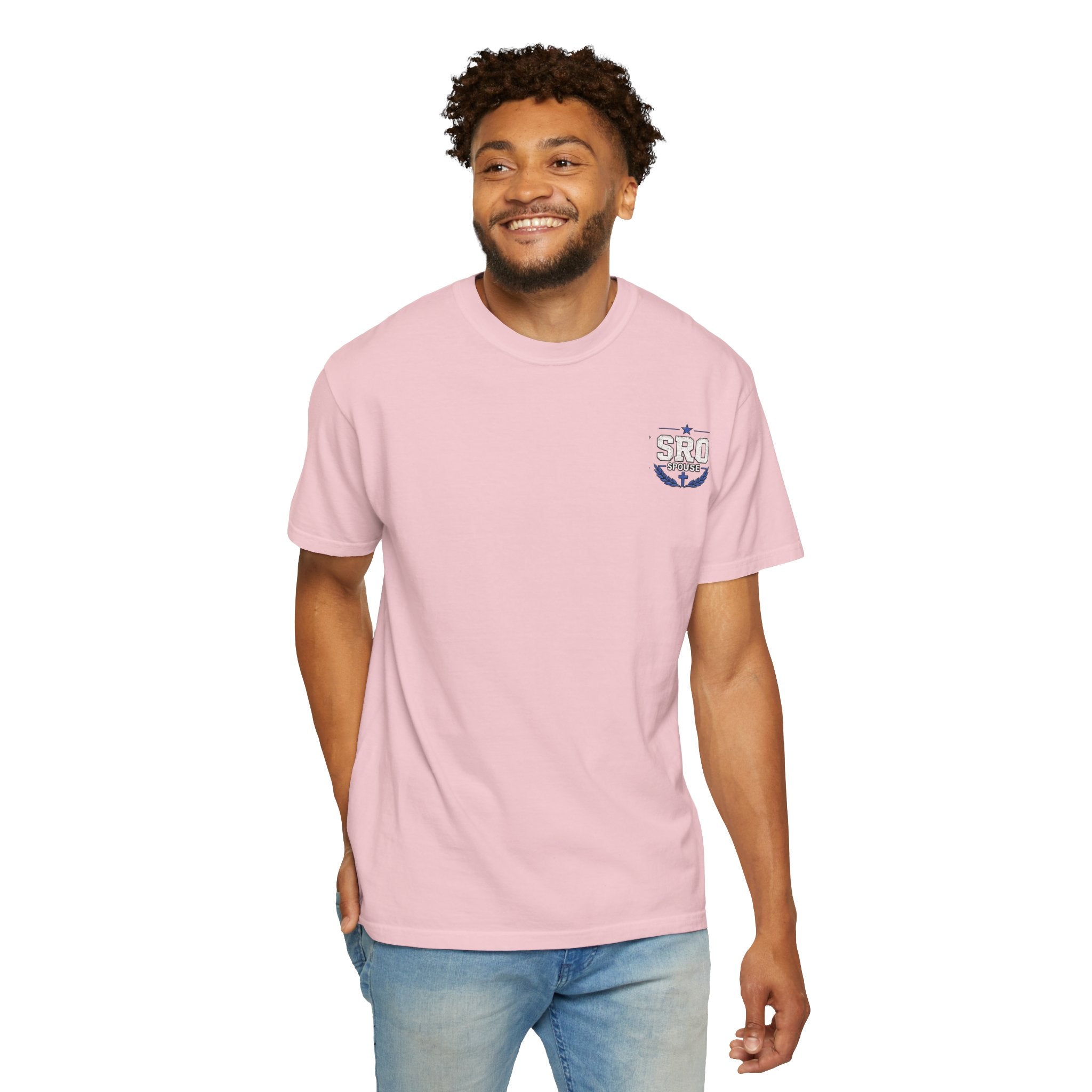 SPOUSE School Resource Officer Tribute T-Shirt — "Then I Heard His Voice Saying: Whom Shall I Send?"